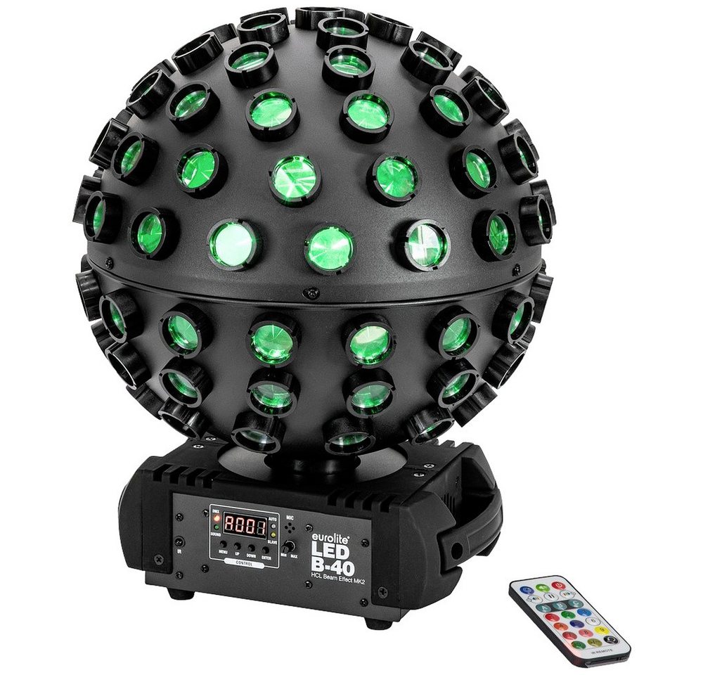 EUROLITE Discolicht Eurolite 51918952 B-40 HCL DMX LED-Effektstrahler Anzahl LEDs (Detail von EUROLITE