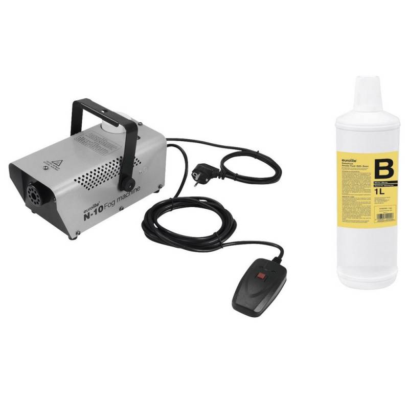 EUROLITE Discolicht Eurolite N-10 silber + B2D Basic Nebelmaschinen-Set inkl. Kabelfernbed EUROLITE Discolicht Eurolite N-10 silber + B2D Basic Nebelmaschinen-Set inkl. Kabelfernbed von EUROLITE