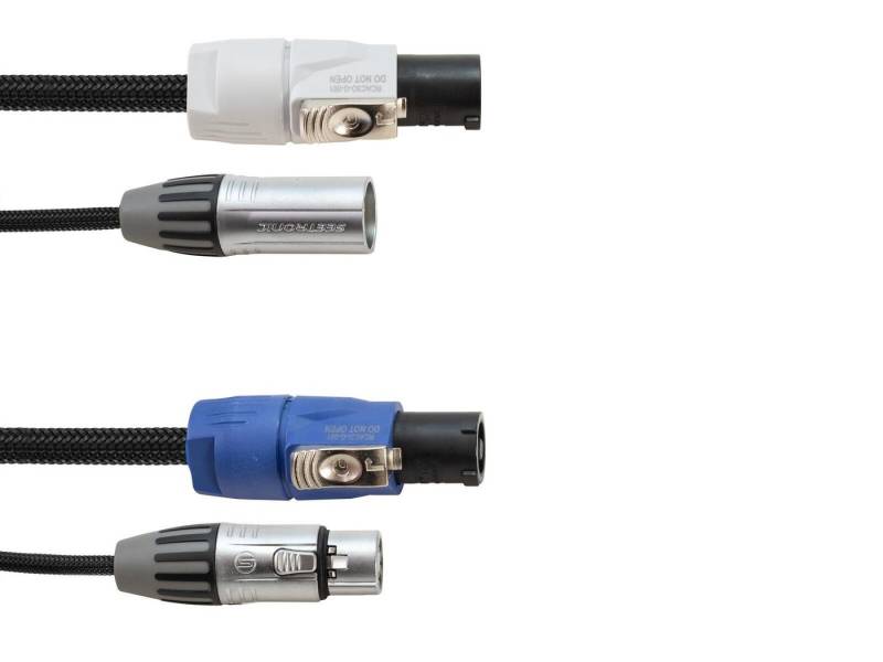 EUROLITE EUROLITE Kombikabel DMX P-Con/5 Pin XLR 5m Lampen-Verbindungskabel von EUROLITE