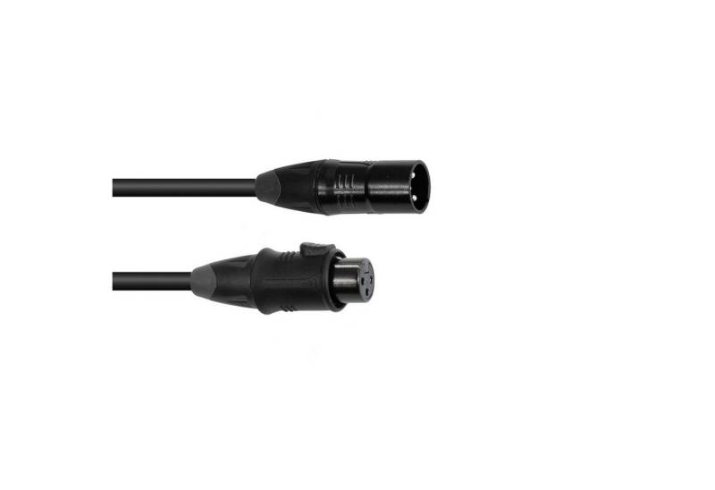 EUROLITE Lampen-Verbindungskabel, DMX Kabel EC-1 IP65 3pol 20m sw - DMX Kabel von EUROLITE