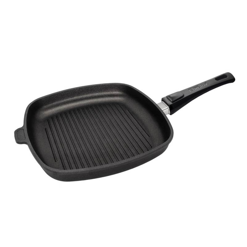Grillpfanne eckig – Premium Aluguss | Made in Germany & Versand gratis von EUROLUX®