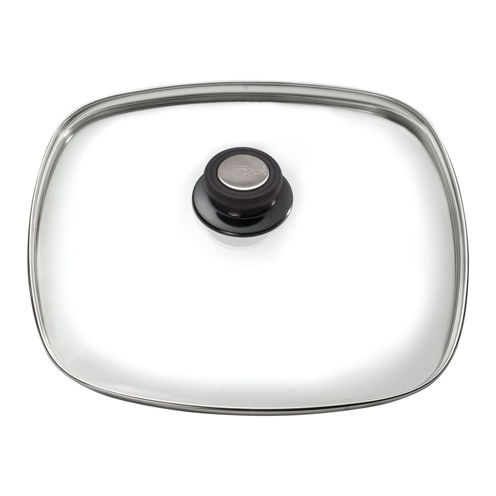 Sicherheitsglasdeckel mit Dampfauslass – verschiedene Größen von Eurolux® | Made in Germany von EUROLUX®
