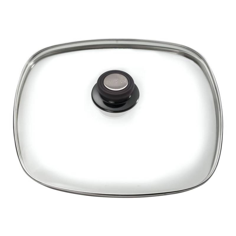 Sicherheitsglasdeckel mit Dampfauslass – verschiedene Größen von Eurolux® | Made in Germany von EUROLUX®