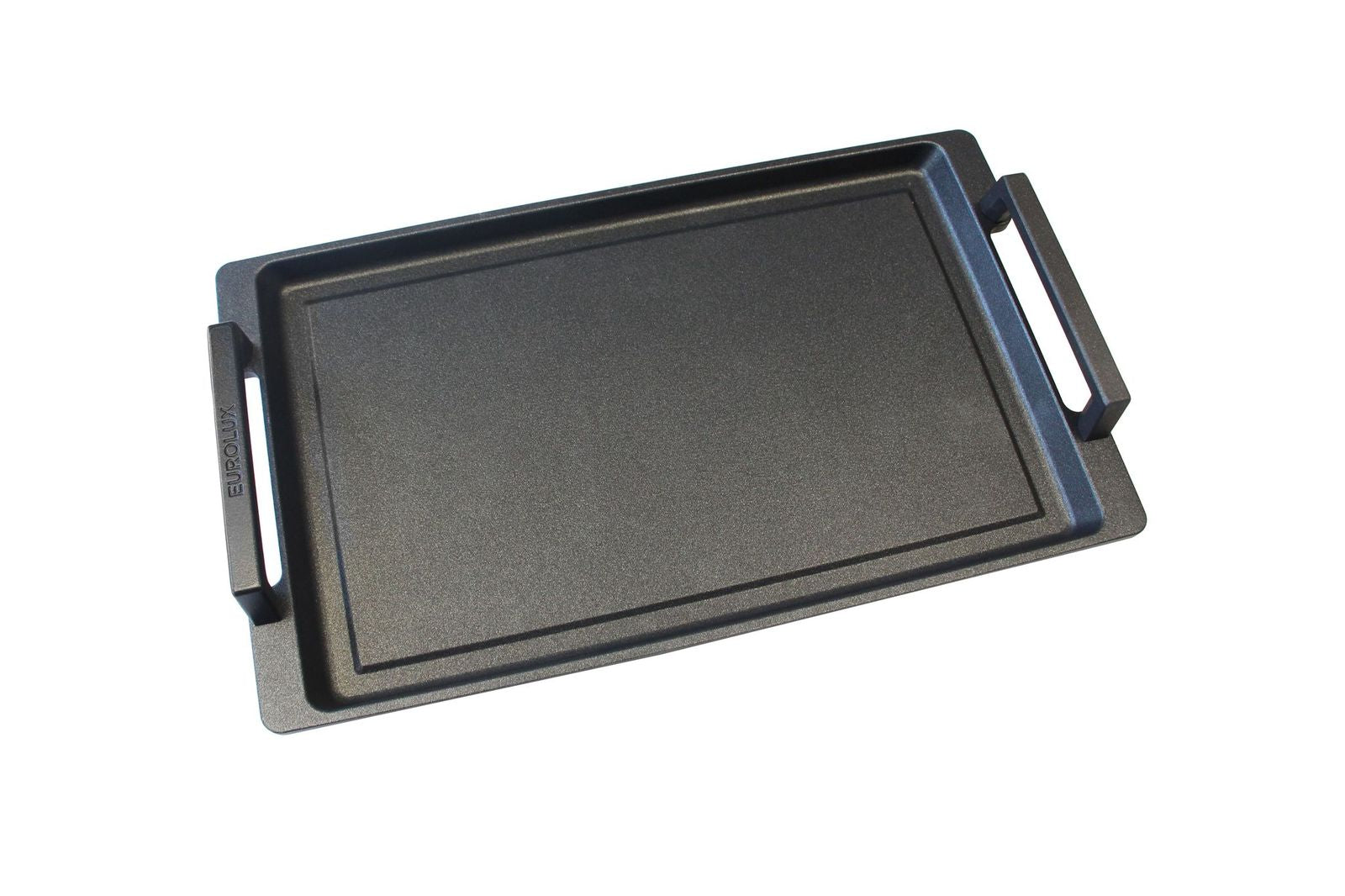 Teppanyaki Grillplatte mit Griffen – 43 × 28 cm Aluguss von Eurolux® | Made in Germany von EUROLUX®