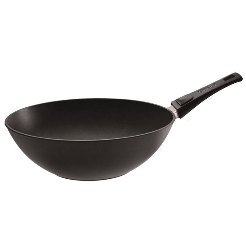 Wokpfanne aus Guss – 32 cm Premium Wok von Eurolux® | Made in Germany von EUROLUX®