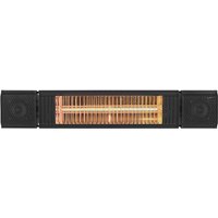 Eurom - Heizgerät Infrarotstrahler Heat and Beat Soundbar Heizer Strahler Bluetooth 2000 Watt von EUROM