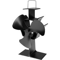 Eurom - Stromloser Kaminofen Ventilator Vento 3 Gebläse für Ofen Holzofen Stove Fan von EUROM