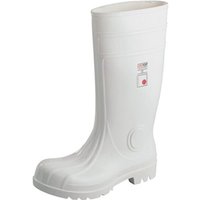 SAFE GIGANT PVC - Stiefel EUROFORT EN ISO 20345 S4, 38 cm hoch, Weiß, Gr.41 von EUROMAX