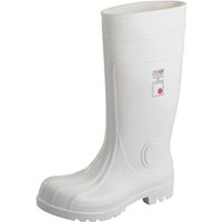 SAFE GIGANT PVC - Stiefel EUROFORT EN ISO 20345 S4, 38 cm hoch, Weiß, Gr.44 von EUROMAX