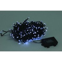 Batteriebetriebene weiße LED-Lichterkette 410 cm Batteriebetriebene weiße LED-Lichterkette 410 cm von EURONATALE