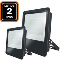 2er- LED-Flutlicht für Industrie moon 500W von EUROPALAMP