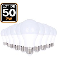 Europalamp - 5 E27 LED-Glühbirnen 7W 4500K Neutralweiß Hohe Helligkeit von EUROPALAMP