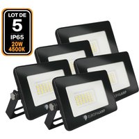 5 Fluter led 20W Ipad Neutralweiß 4000K Hohe Helligkeit von EUROPALAMP