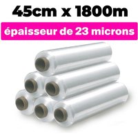 Europalamp - 6 rollen transparenter streckender film 45cm1800m und 23 Mikron Dicke µ. Europalamp - 6 rollen transparenter streckender film 45cm1800m und 23 Mikron Dicke µ. von EUROPALAMP