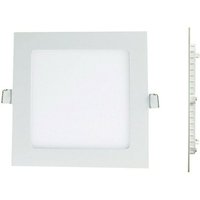 LED-Einbauleuchte Quadrat Etra-Platte 15W - Kaltes Weiß 6000K von EUROPALAMP