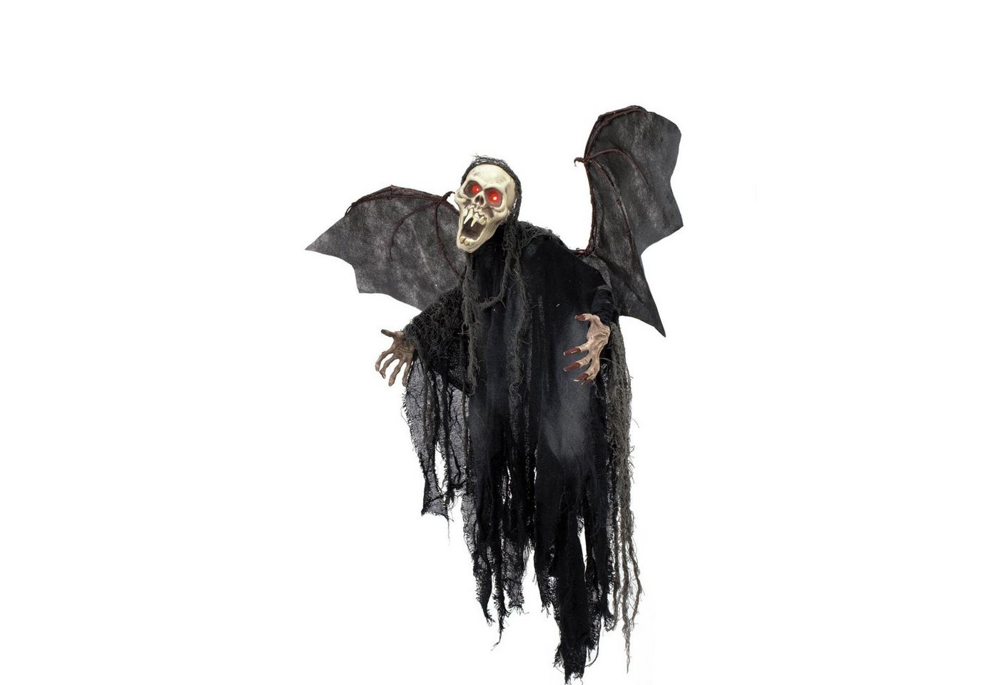 EUROPALMS Dekofigur, Halloween Figur Bat Ghost Skelett Fledermaus - Halloweendeko von EUROPALMS