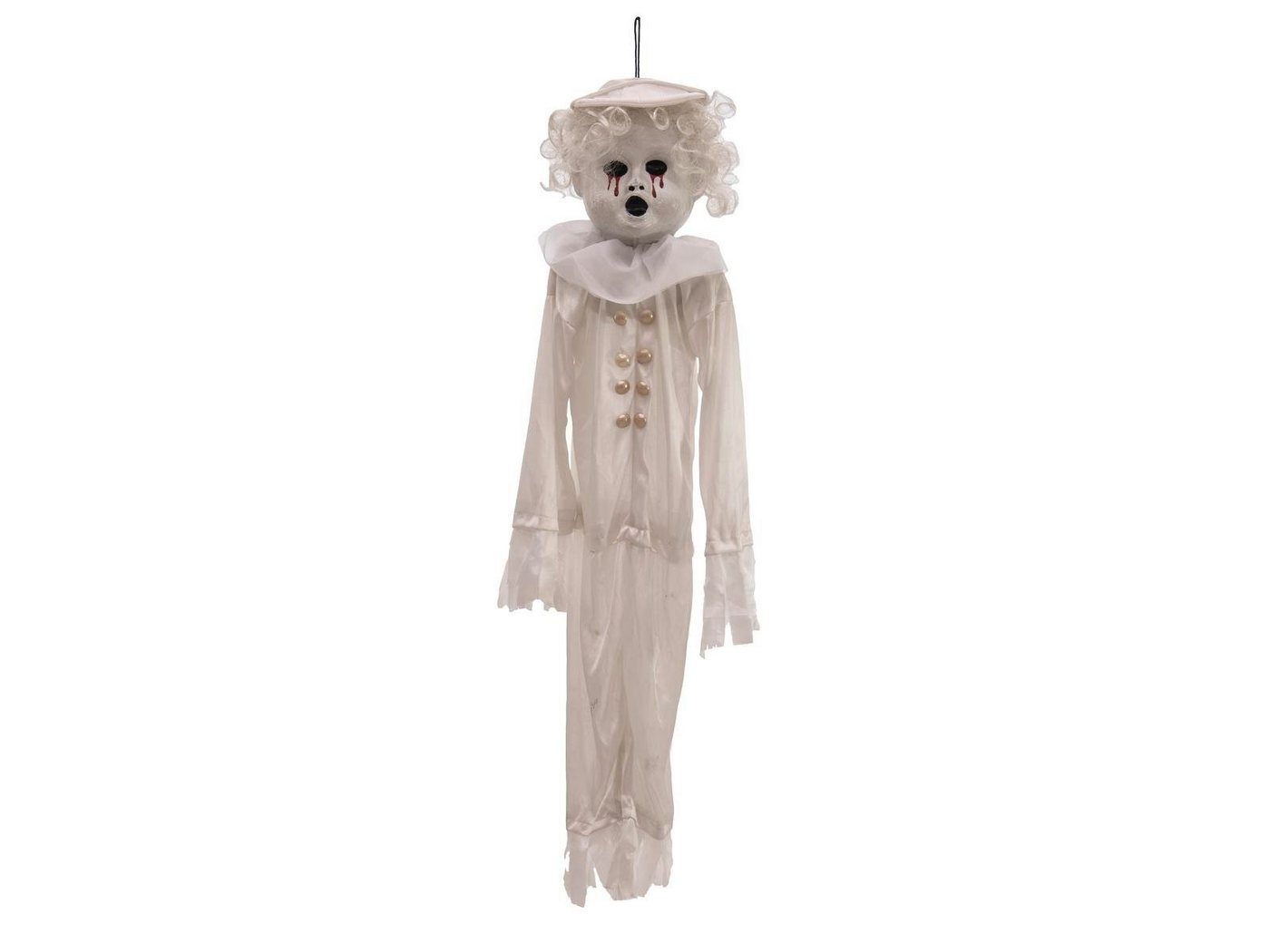 EUROPALMS Dekofigur Halloween Puppe, 90cm - Hängende Figur mit blutigen Augen von EUROPALMS