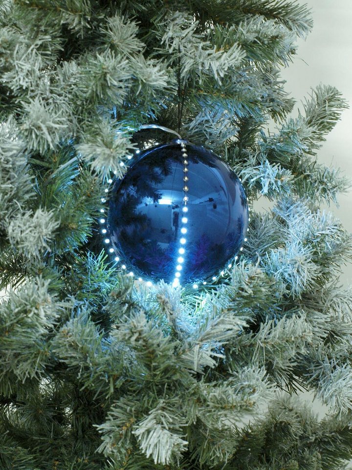 EUROPALMS Dekolicht EUROPALMS LED Snowball 8cm, dunkelblau 5x von EUROPALMS