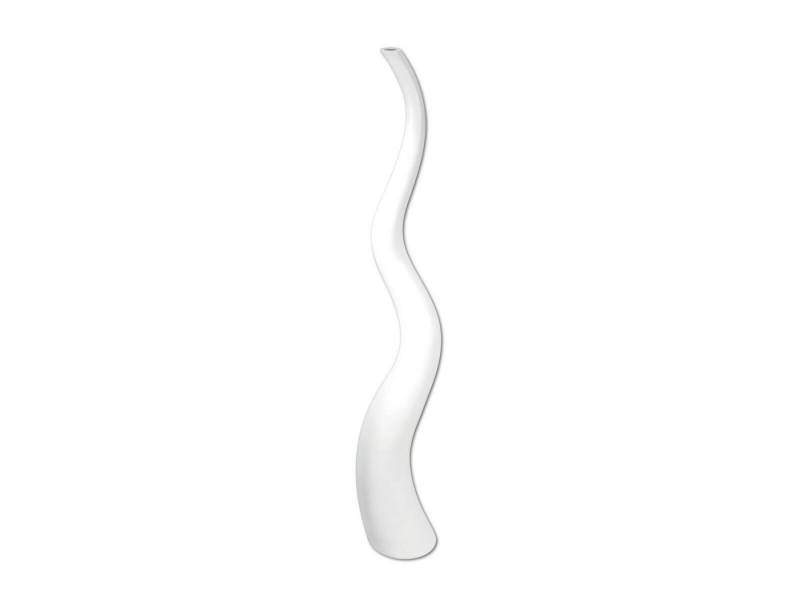 EUROPALMS Übertopf EUROPALMS Designvase WAVE-125, weiß von EUROPALMS