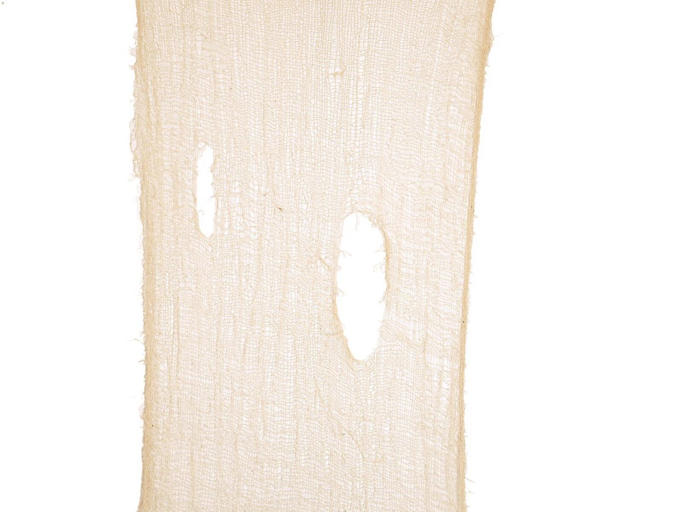 EUROPALMS Dekofigur EUROPALMS Halloween Dekostoff, grobmaschig, beige, 75x300cm von EUROPALMS