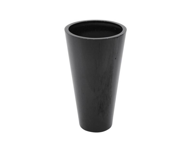 EUROPALMS Übertopf EUROPALMS LEICHTSIN ELEGANCE-69, schwarz, glänzend von EUROPALMS