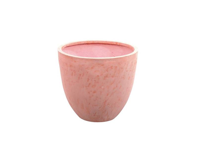 EUROPALMS Dekoobjekt EUROPALMS Übertopf Terracotta-Optik 40x40cm von EUROPALMS