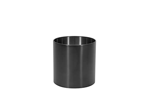 EUROPALMS STEELECHT-40 Nova, Edelstahlübertopf, anthrazit, Ø40cm | Runder Edelstahlübertopf im klassischen Design EUROPALMS STEELECHT-40 Nova, Edelstahlübertopf, anthrazit, Ø40cm | Runder Edelstahlübertopf im klassischen Design von EUROPALMS
