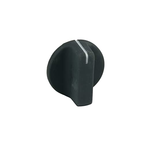 Knebel Drehgriff Drehknopf schwarz für Küchenmaschinen ALTERNATIV Thermomix® Vorwerk eingesetzt in TM3300 von EUROPART