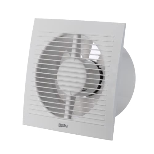 EUROPLAST Ø 125mm Wandventilator Lüfter Abluft Ventilator Küche WC Bad - mit Timer/Nachlauf - Kunststoff - Weiß EUROPLAST Ø 125mm Wandventilator Lüfter Abluft Ventilator Küche WC Bad - mit Timer/Nachlauf - Kunststoff - Weiß von EUROPLAST