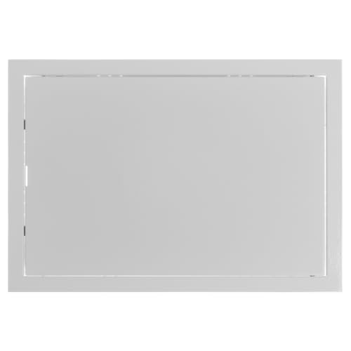 Metall Revisionsklappe 20x30 cm - Serviceklappe zur Inspektion und Abdeckung - 200x300mm Revisionstür - Inspektionstür Zugangstür Wartungsklappe - Stahl Verzinkt Weiß von EUROPLAST