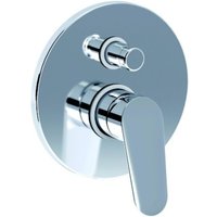 Außenteileset - Einbau-Brausemischer mit automatischer 2-Wege-Umstellung Eurorama Reno23 - Con parte interna incasso von EURORAMA