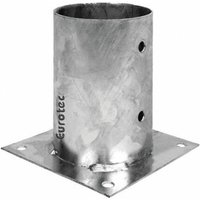 Eurotec - Pfostenfuß rund zum Anschrauben von EUROTEC
