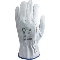 Eurotechnique - 10er-Pack - Handschuhe mit Standard-Blumenmuster, Handrücken mit Krokodilmuster, Größe 8 Eurotechnique - 10er-Pack - Handschuhe mit Standard-Blumenmuster, Handrücken mit Krokodilmuster, Größe 8 von EUROTECHNIQUE