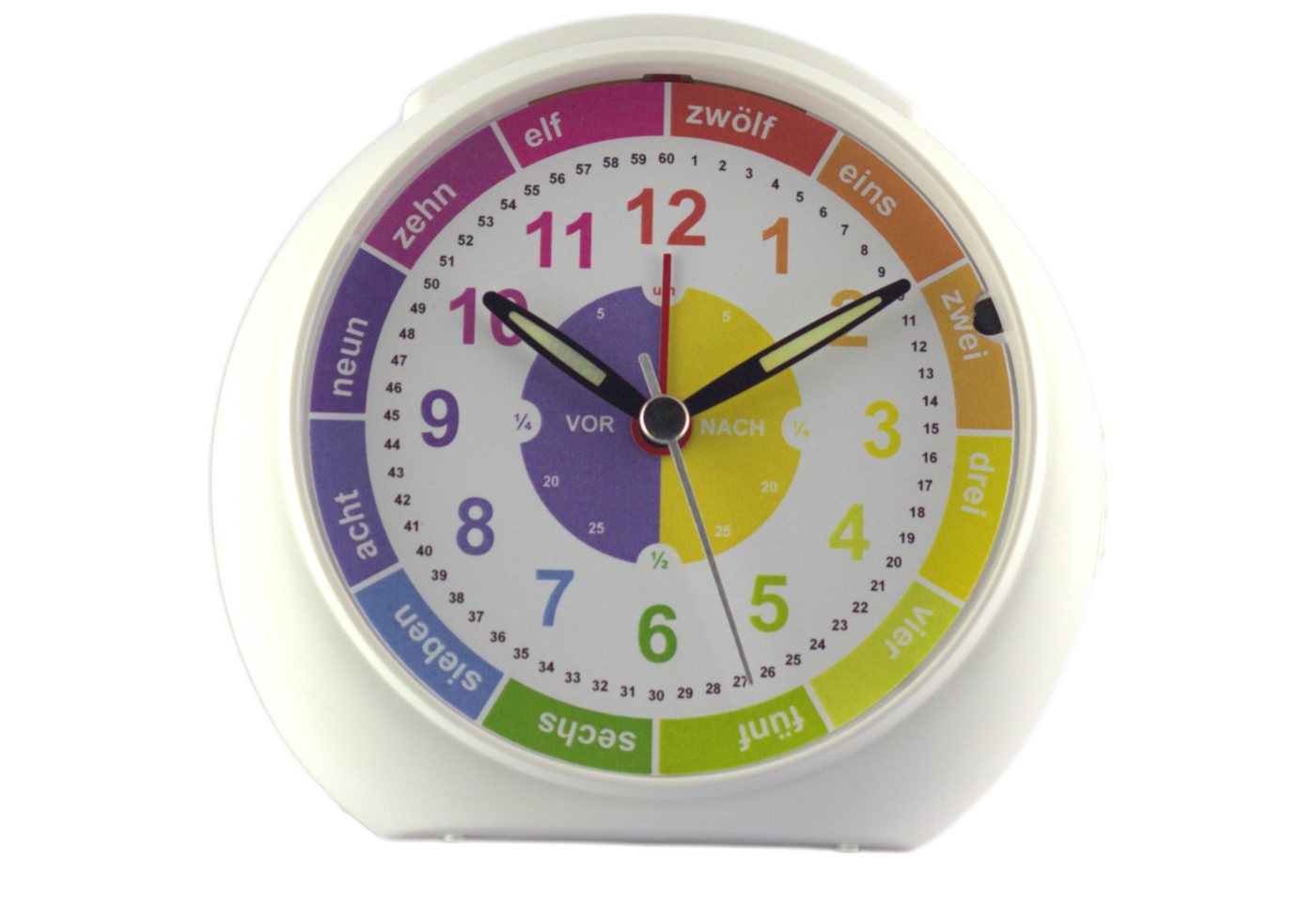 EUROTIME Quarzwecker 20114-00 EUROTIME Kinder-Quarzwecker mit schleichender Sekunde EUROTIME Quarzwecker 20114-00 EUROTIME Kinder-Quarzwecker mit schleichender Sekunde von EUROTIME