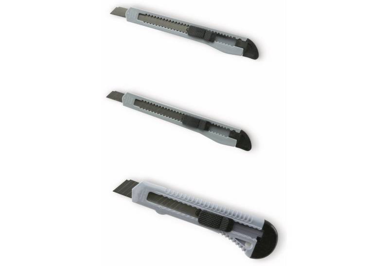 EUROTOOLS Cuttermesser EUROTOOLS Universal-Messer Set, 3 Stück von EUROTOOLS