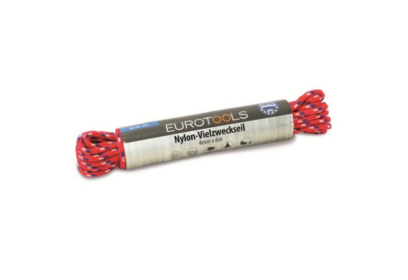EUROTOOLS EUROTOOLS Mehrzweckseil, 6 m Seil von EUROTOOLS