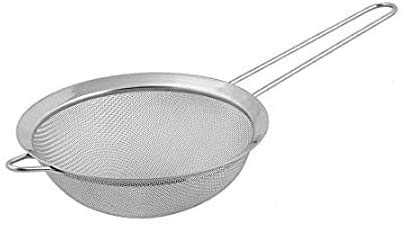 Edelstahl-Küchensieb | metallisches Haushaltssieb kleines Formats | solides Sieb zum Abtropfen und Filtrieren von Lebensmittel | EUROXANTY Küchenzubehör | Ø 12 cm Edelstahl-Küchensieb | metallisches Haushaltssieb kleines Formats | solides Sieb zum Abtropfen und Filtrieren von Lebensmittel | EUROXANTY Küchenzubehör | Ø 12 cm von EUROXANTY