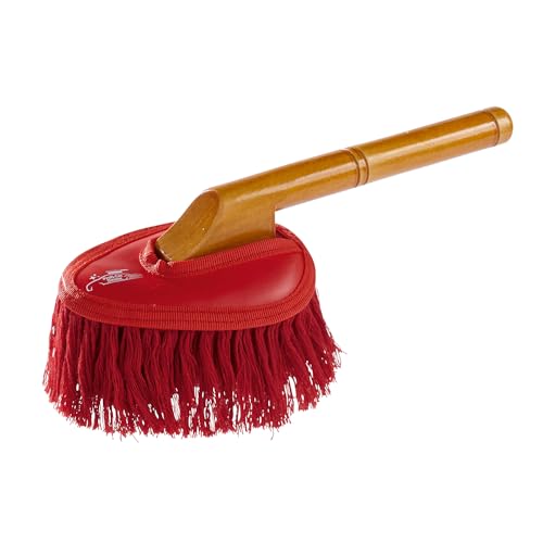 EUROtops Profi Car Duster – Kleiner Handbesen, Ideal bei Staub/Pollen, Motorrad-Reinigung/Lackpflege ohne Wasser, gewachste Fransen, Baumwollfasern, aus USA bekannt von EUROtops