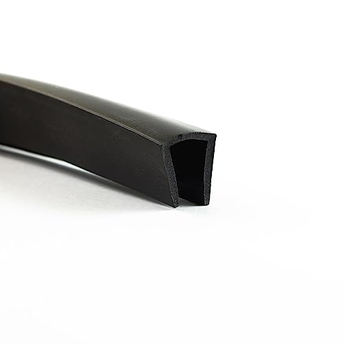 EUTRAS [10m] Fassungsprofil FP3005 Gummidichtung 10mm – schützt und dichtet zuverlässig ab – für Bleche, Glas und Bauelemente – deutsche Industriequalität Made in EU von EUTRAS-Kantenschutz