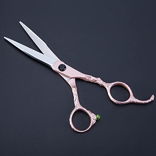 EUTYRG Haarschneideschere, 6 Zoll, professionelle Skorpion-Schere aus japanischem 440c-Stahl, Haarschere, Effilierschere für den Haarschnitt, Friseurschere (Schneiden Q) von EUTYRG