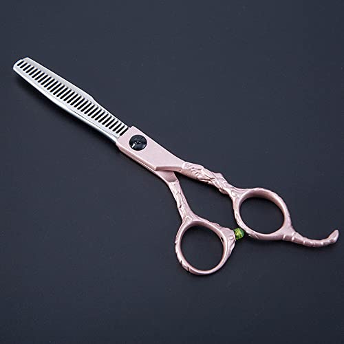 EUTYRG Haarschneideschere, 6 Zoll, professionelle Skorpion-Schere aus japanischem 440c-Stahl, Haarschere, Haarschnitt, Ausdünnung, Friseurschere (Ausdünnung Q) von EUTYRG