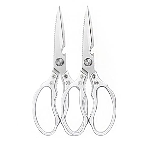 EUTYRG Küchen-Geflügelschere, Küchenzubehör, Schere, Edelstahl, scharfes Multifunktionswerkzeug, Lebensmittelschere für Hühnchen (2-teiliges Upgrade) von EUTYRG