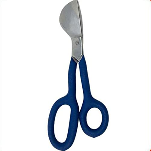 EUTYRG Schere 1pc Professionelle Prozess Trimmen Aufkleber Schere Aufkleber Form Manuelle Doppel-Griff Schere Blau Schwarz von EUTYRG