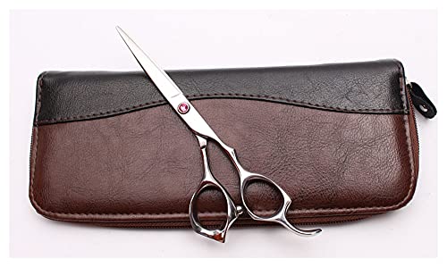 EUTYRG Schere zum Haareschneiden, 6-Zoll-Friseurschere, professionelle Friseurschere und Effilierschere für das Styling-Haarschneideset im Friseursalon (Blau Q) von EUTYRG