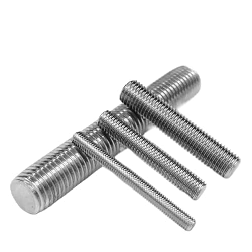 Gewindestange, Vollgewindestange, 1 STÜCK Vollgewindestange aus Edelstahl 304 mit Gewindezahnstreifen, M3 M8 M10 M12 M16, Länge 40~500 mm(M16 150mm) von EUXHTYWP