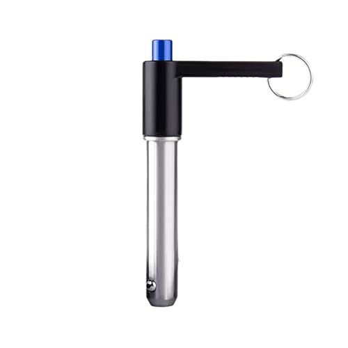 Schnellspannstift, 1 Stück VCN118 L-förmiger aus Edelstahl, Befestigungsstift mit Knopfkugelkopf, Durchmesser 5 mm, VCN118-5-60(VCN118 5 10mm) von EUXHTYWP