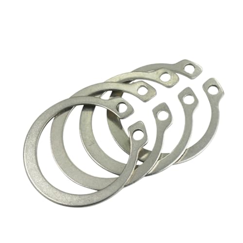 Sicherungsring-Set, C-Clips, C-Typ-Unterlegscheibe M19-M55 304 Edelstahl C-Typ elastischer Ring Externer Sicherungsring Sicherungsring(M32 20PCS) von EUXHTYWP