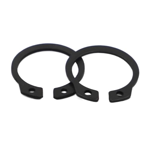 Sicherungsring-Set, C-Clips, M6 M7 M8 M9 M10 M11 M12 – M50 Sicherungsringe vom Typ C for Wellensicherungsringe aus Kohlenstoffstahl(M26 10pcs) von EUXHTYWP