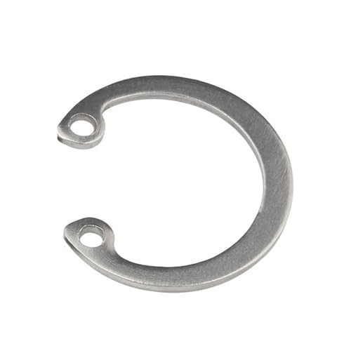 Sicherungsringsatz, C-Clips, M8~M75 Sicherungsringe 304 Edelstahl C-Clipringe Halteschnappschaft Innenkragen Kartenringklemme Federverschluss C-Typ Unterlegscheiben(M60 1pcs) von EUXHTYWP