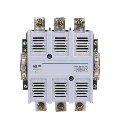 CJ20-400 AC Schütz CJ20-400 400A 220V/380V AC Schütz for High-power Motoren 1PCS(CJ20-400-220V) von EUYRJKCA